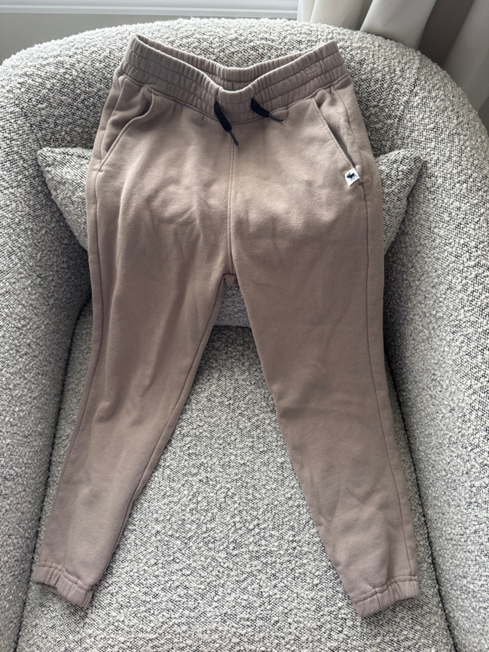 abercrombie kids Brown Jogger Sweatpants 7/8